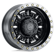 Load image into Gallery viewer, BRABR 17X9.5 5X5.0 G-GNBLK-MCH-DTLP -18MM Black Rhino