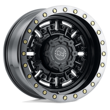 Load image into Gallery viewer, BRABR 17X9.5 8X6.5 G-GNBLK-MCH-DTLP -18MM Black Rhino