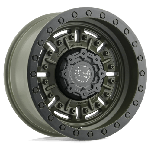 BRABR 17X9.5 5X5.0 OD-GRN -18MM Black Rhino