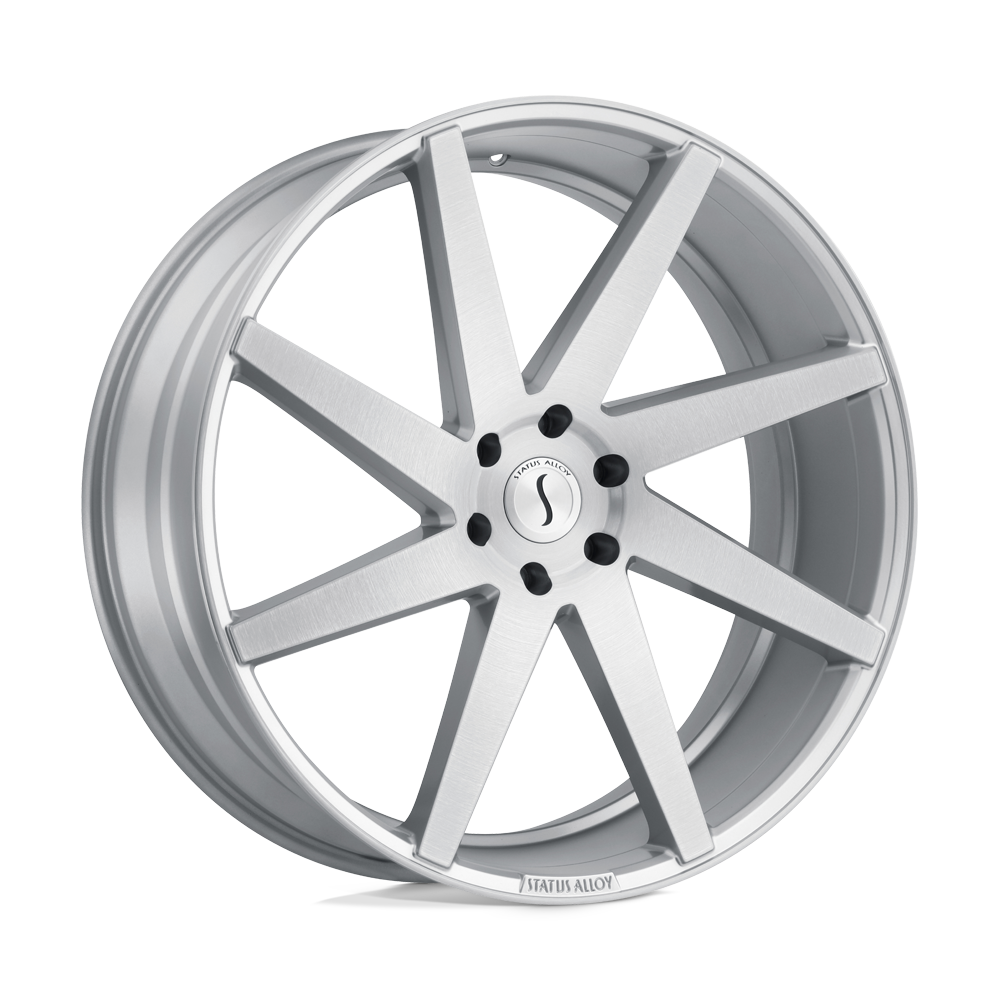 STBRT 22X9.5 5X115 SLV BRSH-FC 15MM Status