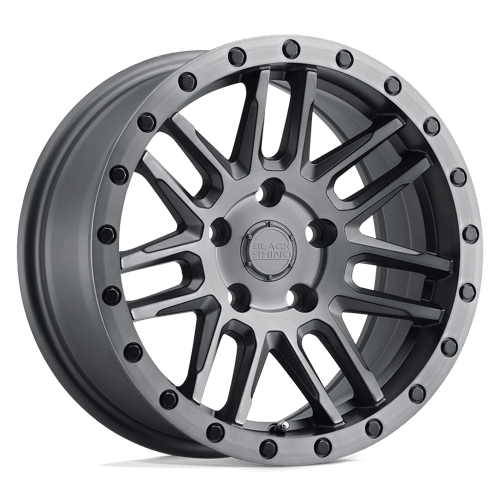 BRACH 20X9.5 6X5.5 M-BRSH-GNMTL 12MM Black Rhino