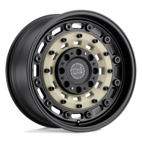 BRARS 18X9.5 8X6.5 D-SAND-BLK 12MM Black Rhino