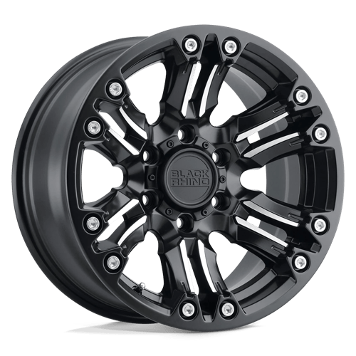 BRASG 18X9.5 6X5.5 M-BLK-MCH -18MM Black Rhino