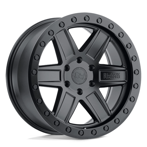 BRATA 18X9.5 6X5.5 M-BLK-BLK-BLTS 12MM Black Rhino