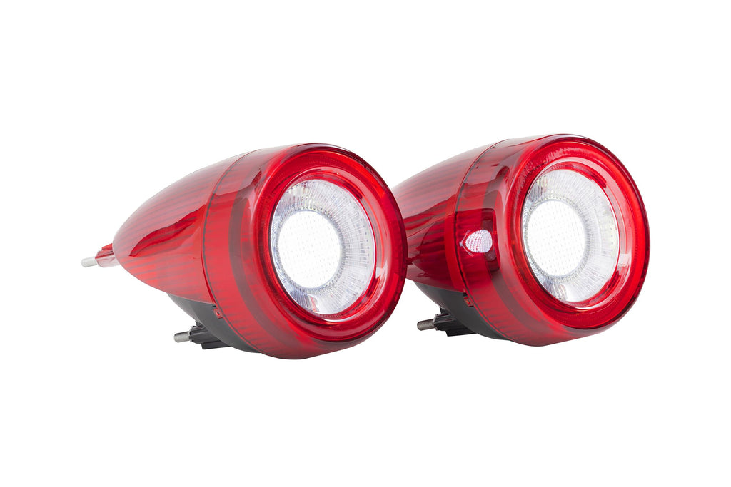 XB LED Tail Lights: Ferrari F430 (05-10) (Set/Red) Morimoto