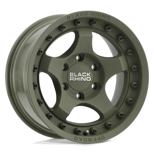 BRBTM 16X8 5X5.0 OD-GRN -10MM Black Rhino