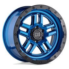 Load image into Gallery viewer, BRBTW 18X9.5 5X5.0 DRBR-BLU-BLKLP -18MM Black Rhino