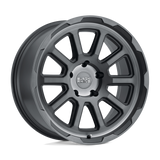 BRCHS 17X8 5X112 BRSH-GNMTL 10MM Black Rhino