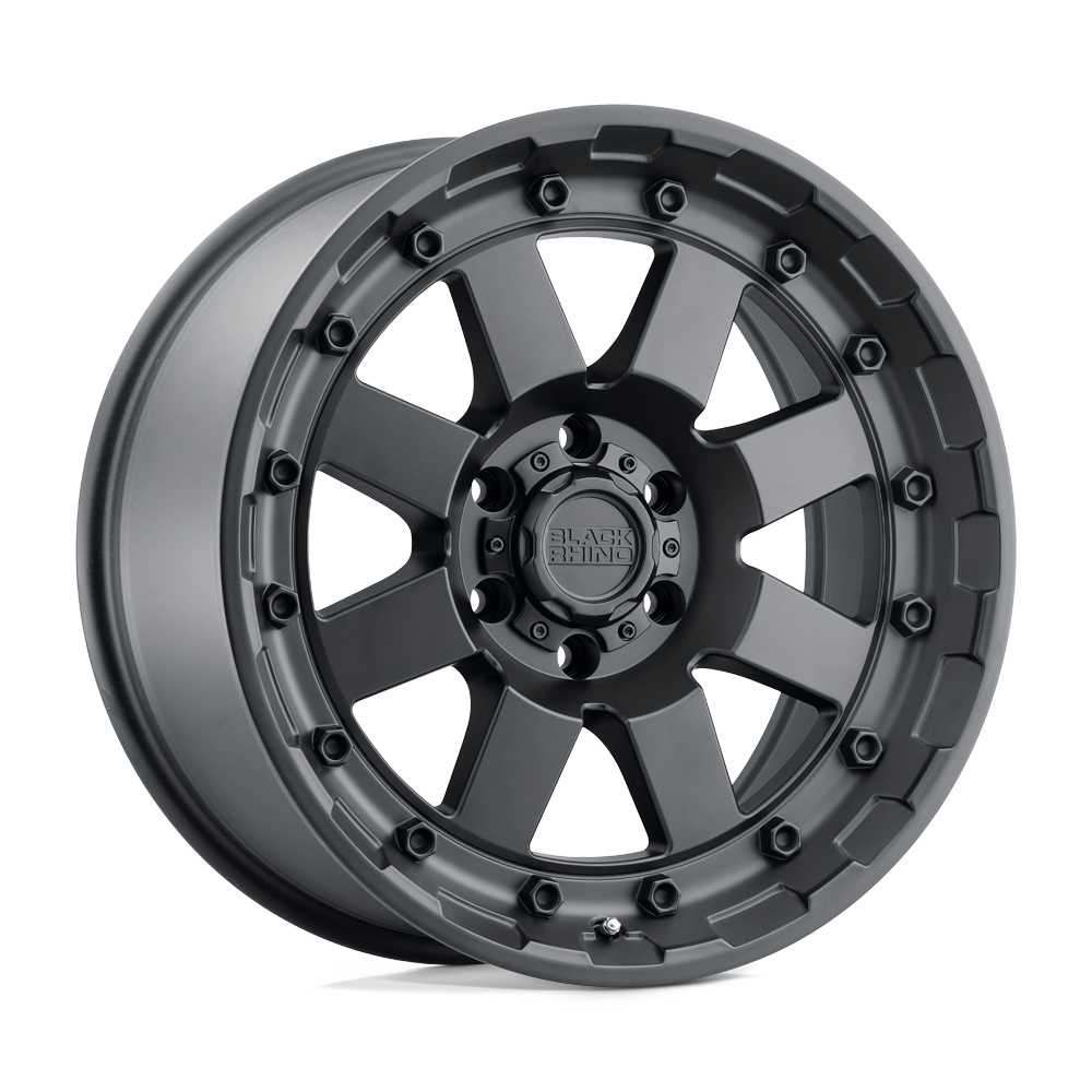 BRCGH 20X9 5X5.0 M-BLK -18MM Black Rhino