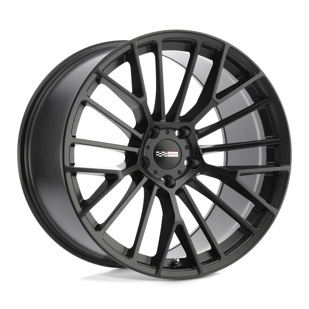 CRCRT 19X10.5 5X4.75 M-BLK 65MM Cray