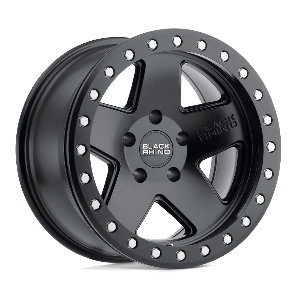 BRCRL 20X9.5 5X5.0 M-BLK -18MM Black Rhino