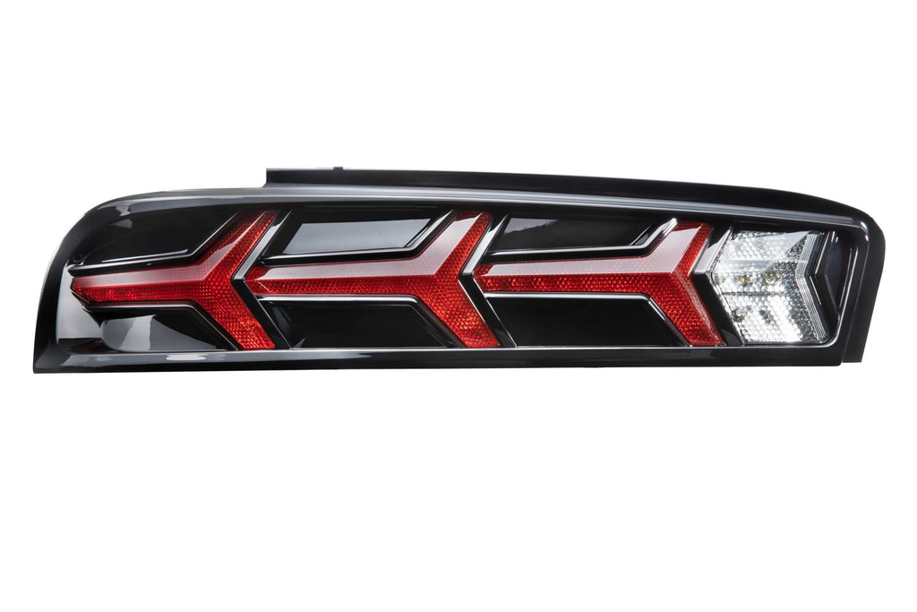 XB LED Tail Lights: Chevrolet Camaro (16-18) (Pair / Lambo / Red) Morimoto