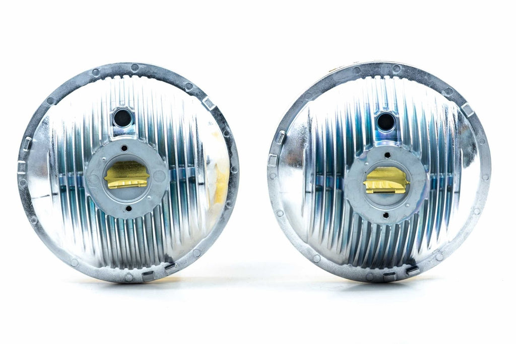 Holley RetroBright Headlight: Euro Yellow (5.75" Round)