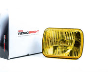 Load image into Gallery viewer, Holley RetroBright Headlight: Euro Yellow (5x7&quot; Rectangle)