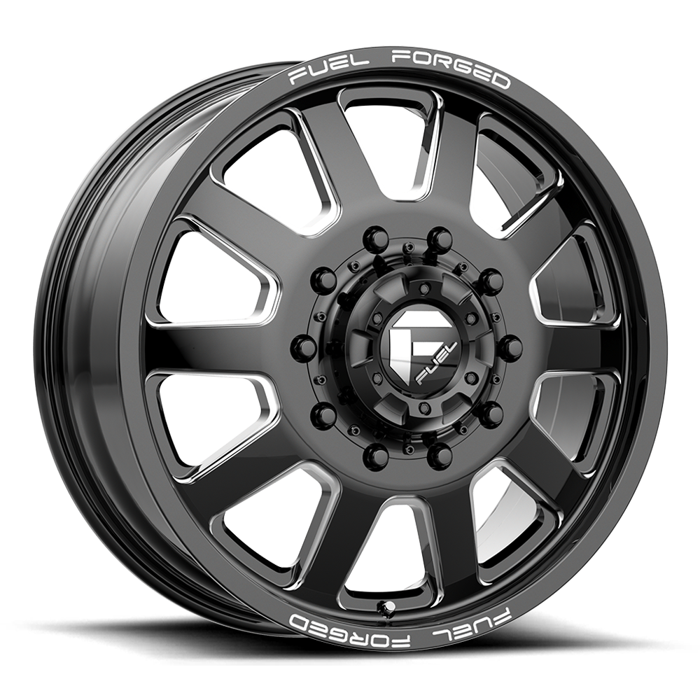 D09 22X8.25 10X225 MT-BLK-MIL 105MM Fuel Mono