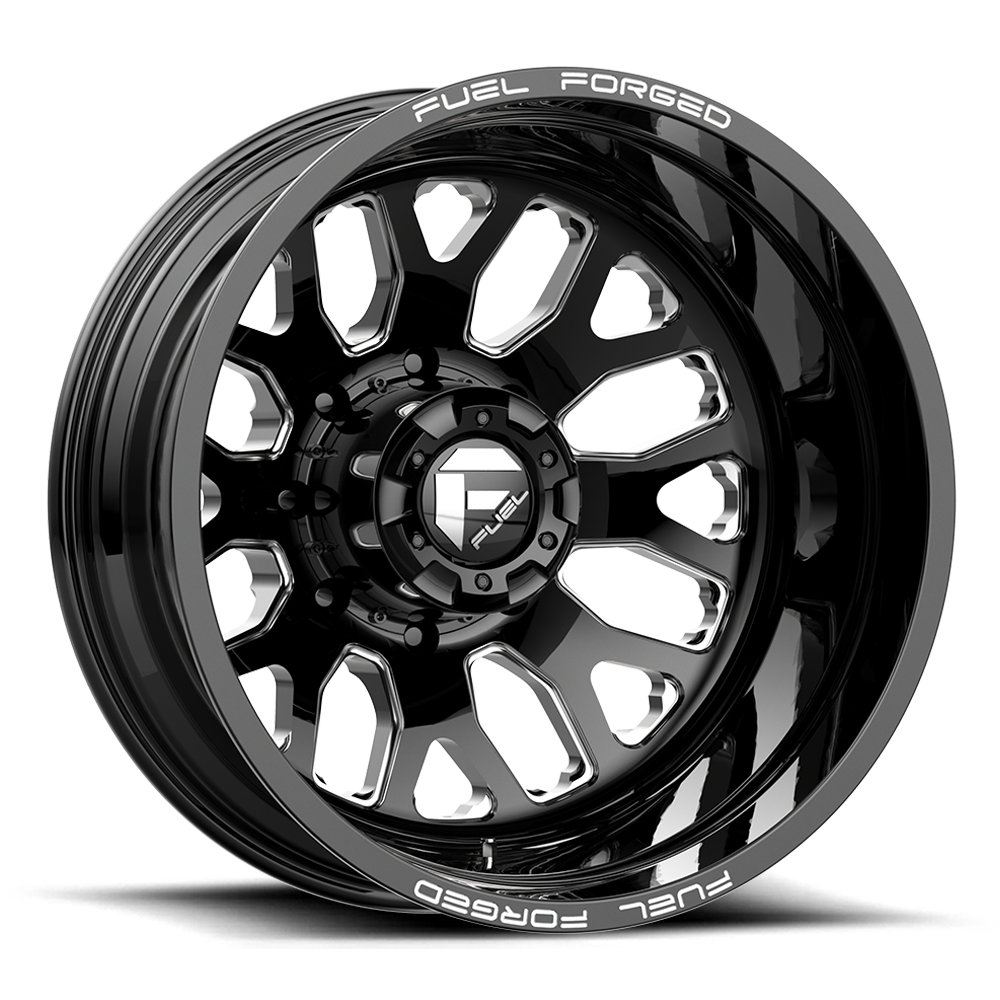 D19 20X8.25 8X200 GL-BLK-MIL -202MM Fuel Mono