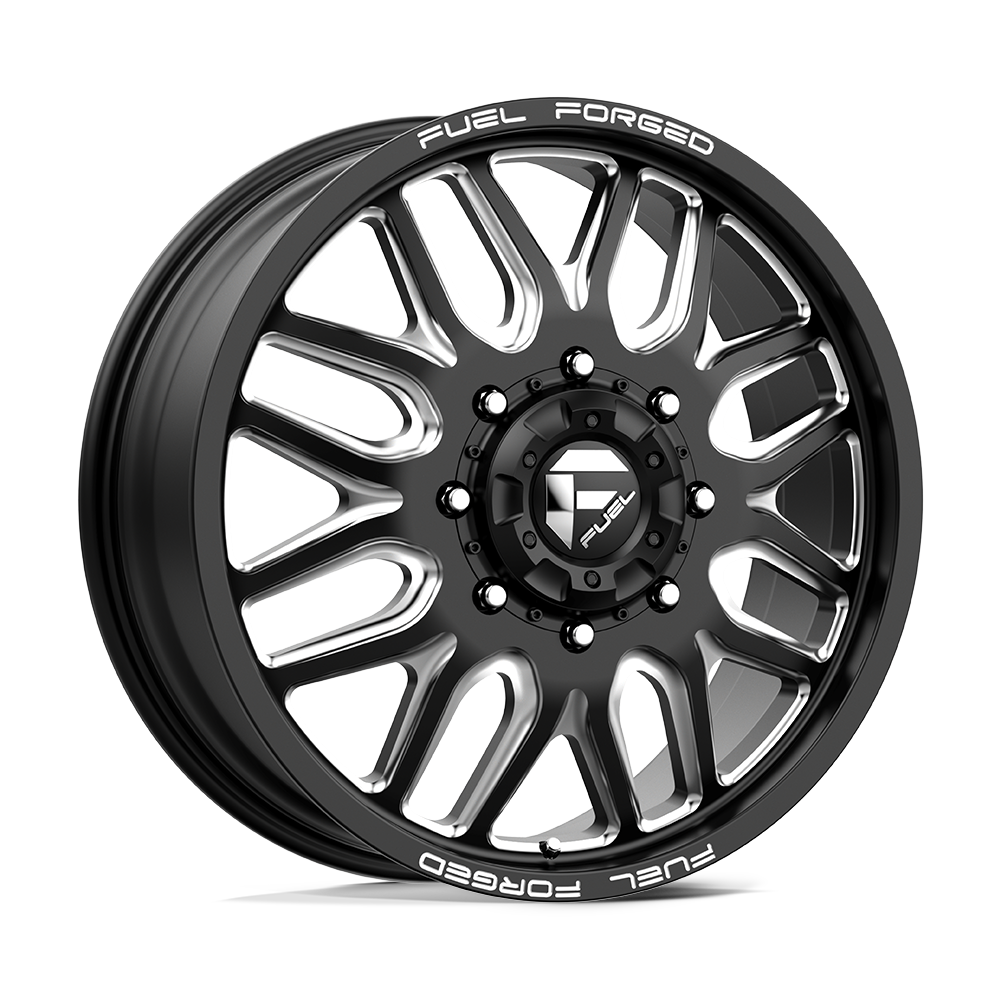 D66 20X8.25 8X200 MT-BLK-MIL 105MM Fuel Mono