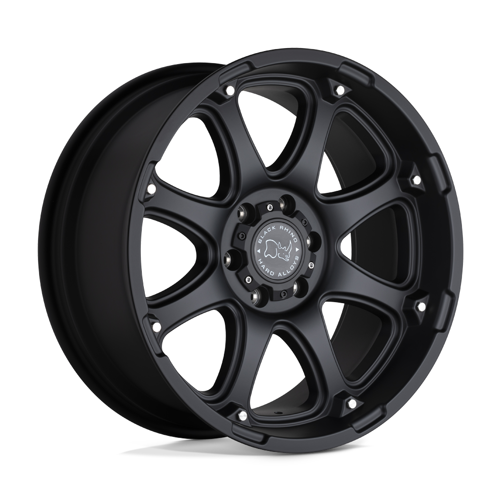 BRGLA 18X9 5X5.0 M-BLK -12MM Black Rhino