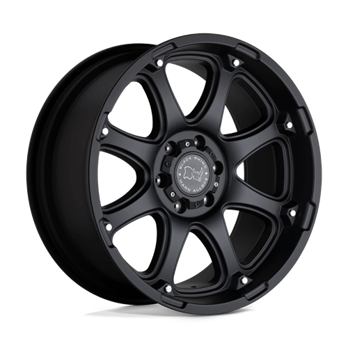 BRGLA 18X9 8X6.5 M-BLK -12MM Black Rhino