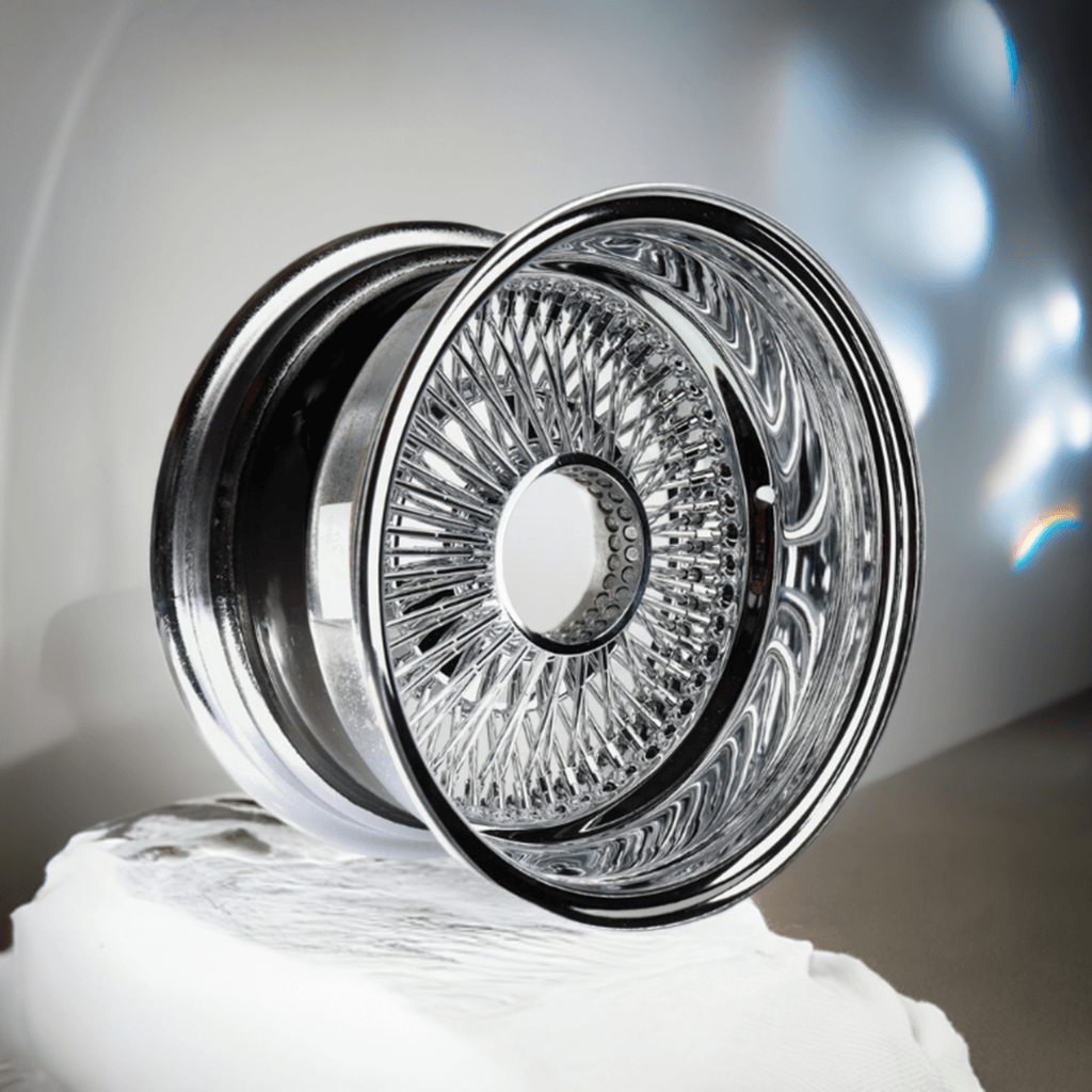 13x5.5 -80 SPOKE REVERSE CHROME SET OF 4