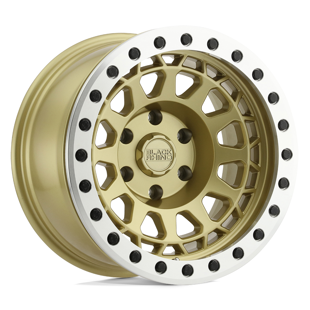 BRPRM 17X8.5 6X5.5 M-GOLD-MCH -30MM Black Rhino