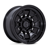 BR021 18X9 6X5.5 M-BLK GB-LP 12MM Black Rhino