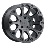 LELIM 17X8.5 5X4.5 M-BLK -24MM Level 8