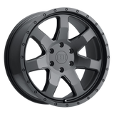 LESLM 17X8.5 6X5.5 M-BLK -24MM Level 8