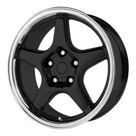 PR103 17X9.5 5X4.75 G-BLK MACH-LP 38MM Performance Replicas