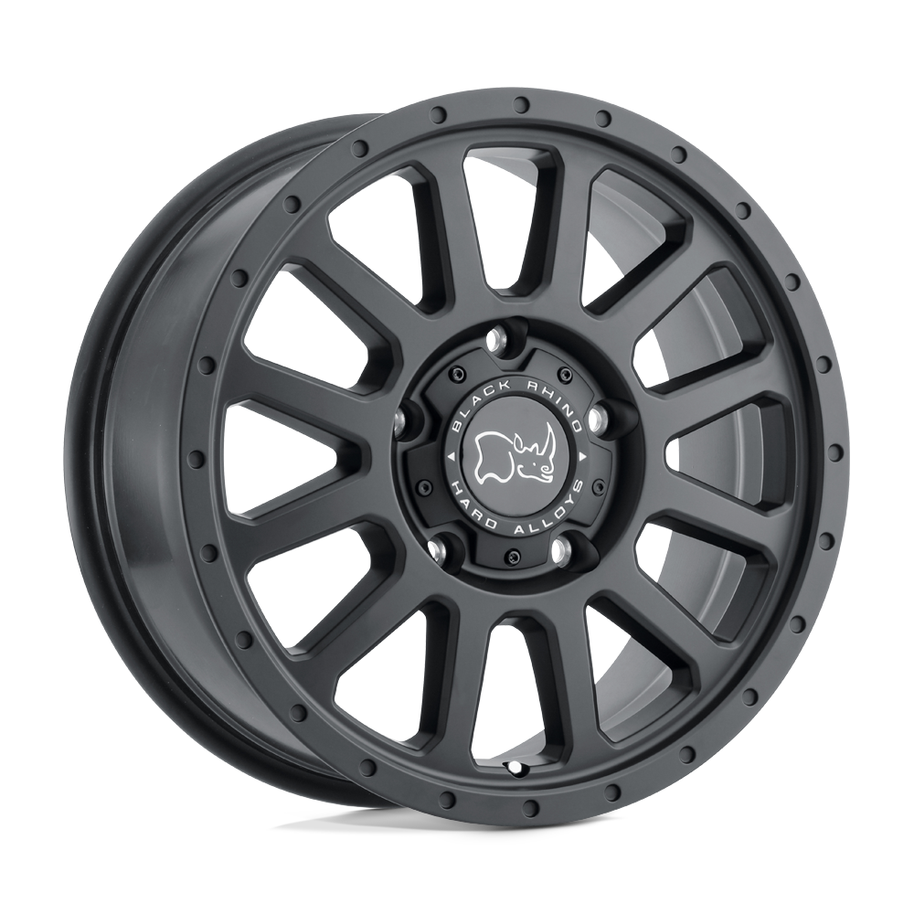 BRHAV 16X7.5 6X130 M-BLK 38MM Black Rhino