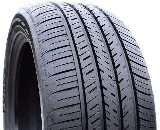 Durable ATLAS tire engineered for enhanced grip and stability on various road surfaces