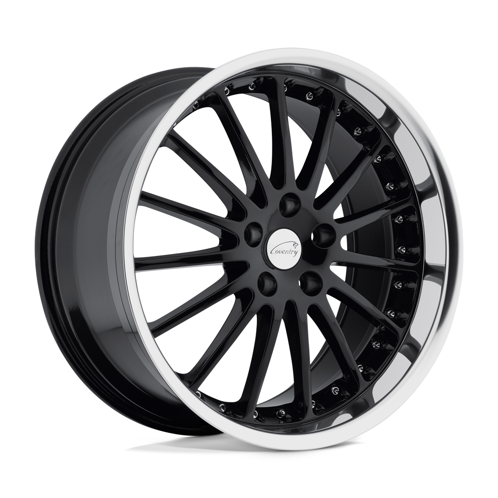 COCOW 18X9.5 5X4.25 G-BLK MIR-LP 25MM Coventry