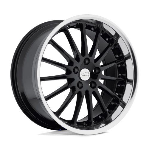 COCOW 18X9.5 5X4.25 G-BLK MIR-LP 25MM Coventry