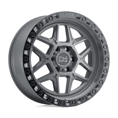 BRKLS 20X9 6X5.5 BTL-GRY-BLKLP -12MM Black Rhino