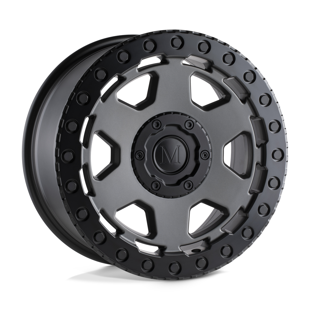 MNFSR 16X8 6X130 M-GNMTL BLK-LP 45MM Mandrus