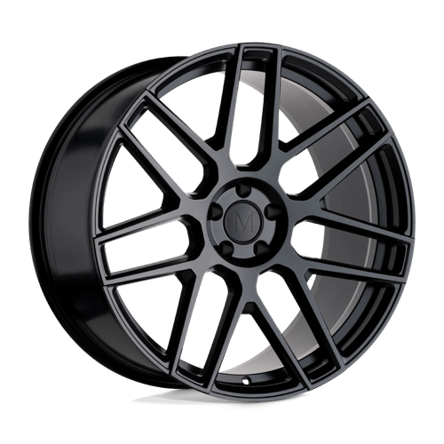 MNMGL 19X8.5 5X112 SEMI G-BLK 22MM Mandrus