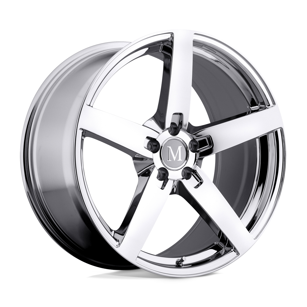 MNMAA 19X9.5 5X112 CHROME 25MM Mandrus