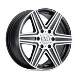 MNMAT 18X9.5 5X112 GNMTL MIR-FCLP 25MM Mandrus