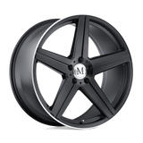 MNMAE 18X9.5 5X112 M-BLK MCH-LP 50MM Mandrus