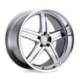 MNMAH 18X9.5 5X112 CHROME 53MM Mandrus