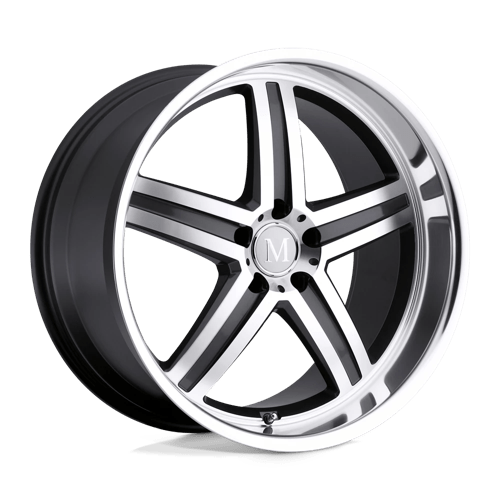 MNMAH 19X9.5 5X112 GNMTL MIR-FCLP 25MM Mandrus