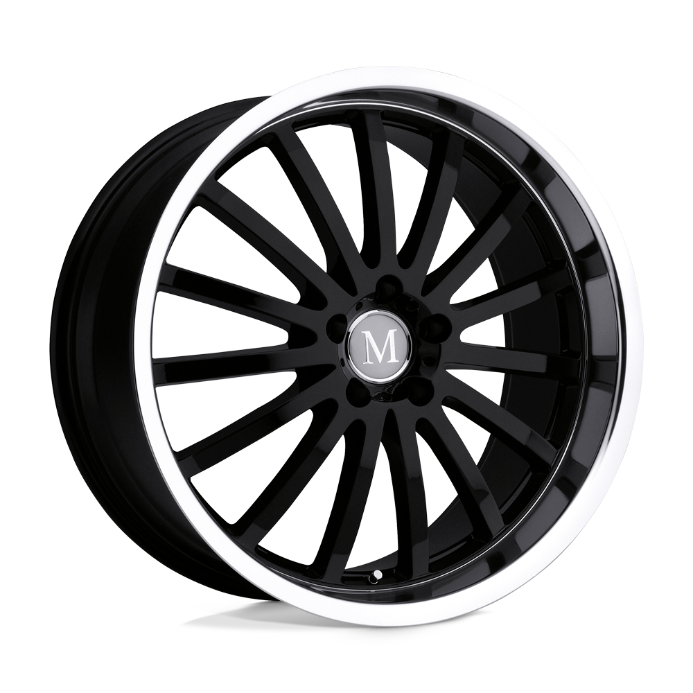 MNMAM 17X8 5X112 G-BLK MIR-LP 32MM Mandrus