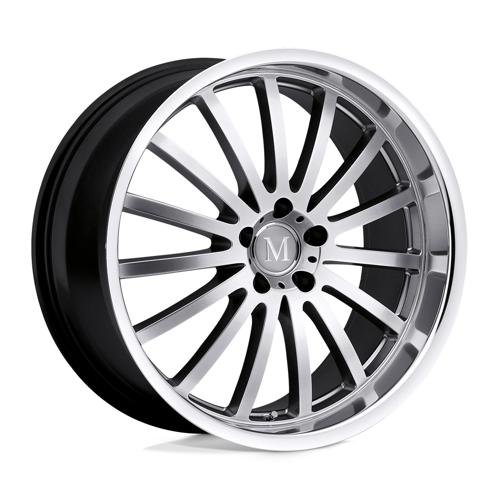 MNMAM 19X8.5 5X112 H-SLV MIR-LP 25MM Mandrus