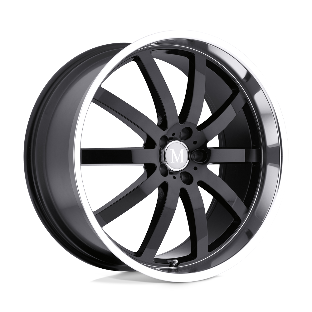 MNMAW 17X8 5X112 G-BLK MIR-LP 25MM Mandrus