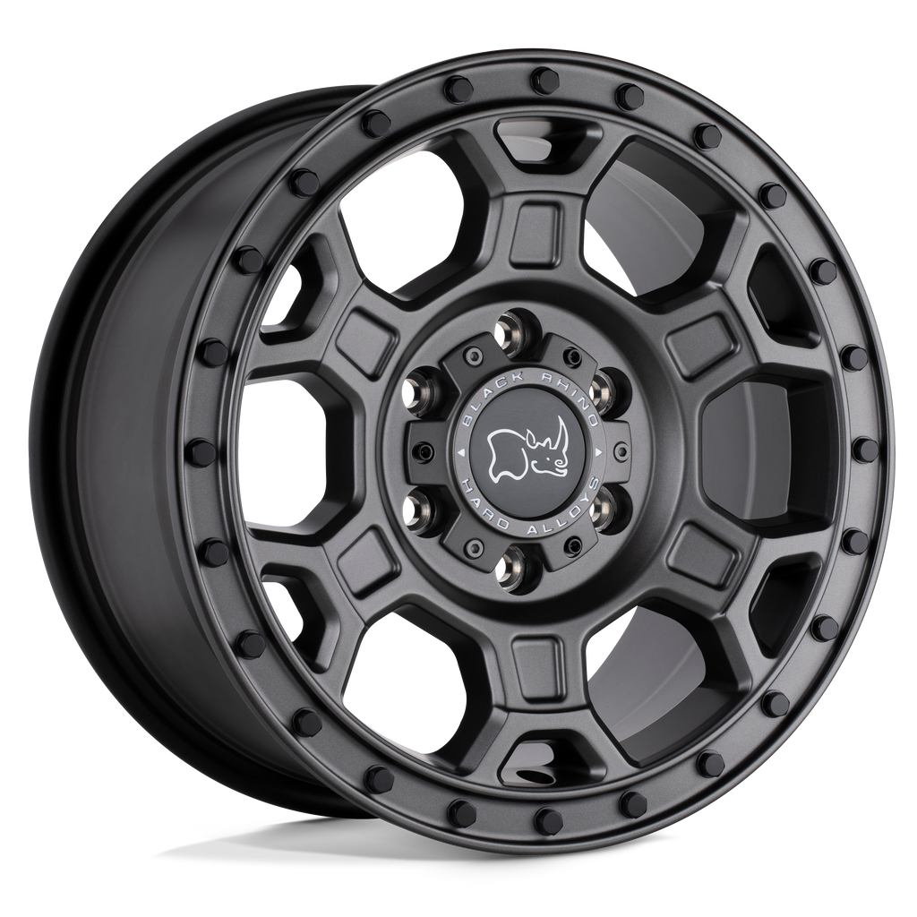 BRMHL 16X8 6X130 M-GNMTL 45MM Black Rhino