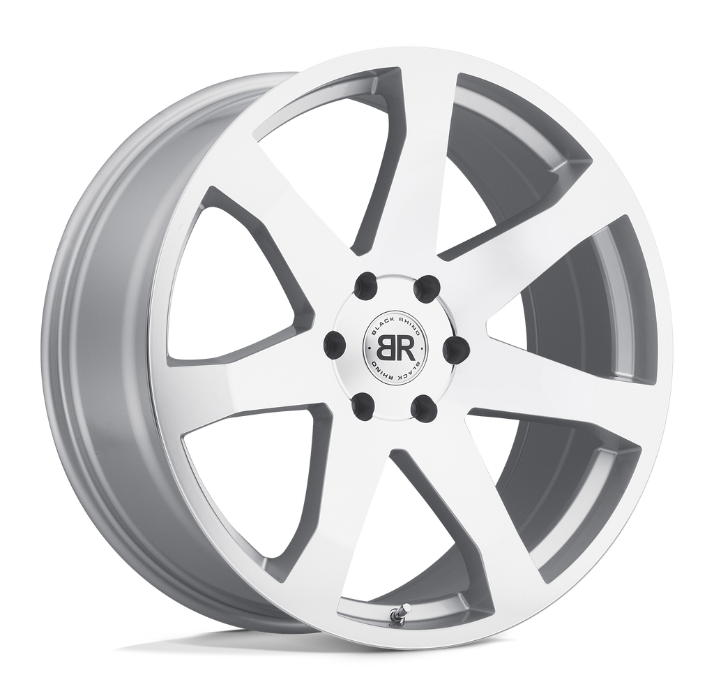 BRMZA 18X8.5 6X5.5 SLVR-MIR 0MM Black Rhino