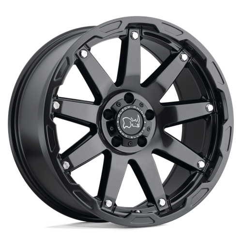 BROCN 18X9.5 6X135 G-GNBLK-SSBLTS 12MM Black Rhino