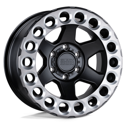 BRODA 18X9.5 6X5.5 M-BLK-MCH-DDTLPRG -18MM Black Rhino