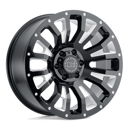 BRPNT 20X12 6X5.5 G-BLK-MILL -44MM Black Rhino