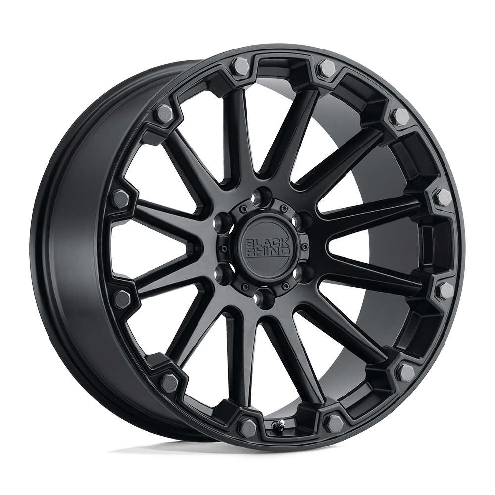 BRPNC 20X9 5X5.0 SGL-BLK-GNMTL-BLT -18MM Black Rhino